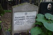 Наймарк Ципа Хаимовна, Москва, Востряковское кладбище